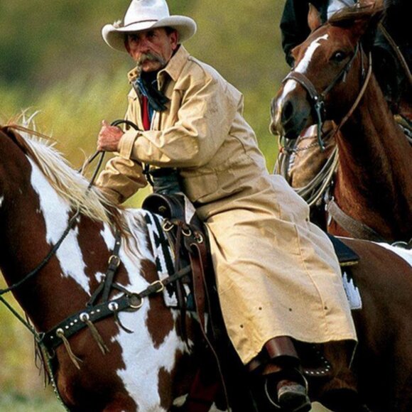 Vintage Schaefer XL Duster Coat Tan - Picture 7 of 7